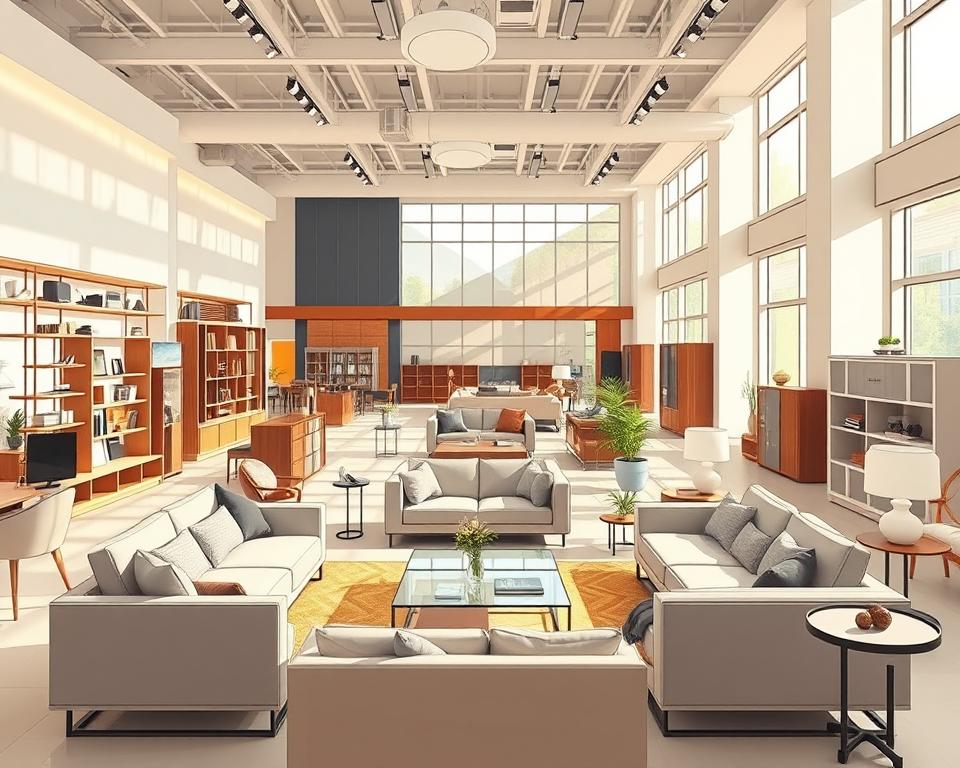 Furniture Hong Kong Outlet Showroom Design Insights